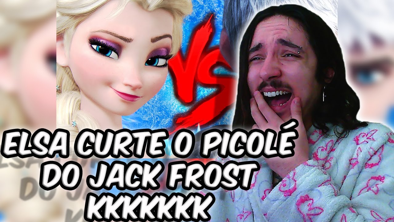 (QUE ISSO KK) REAGINDO a Elsa VS. Jack Frost | Duelo de Titãs Part. Isis Vasconcellos e Tauz | react