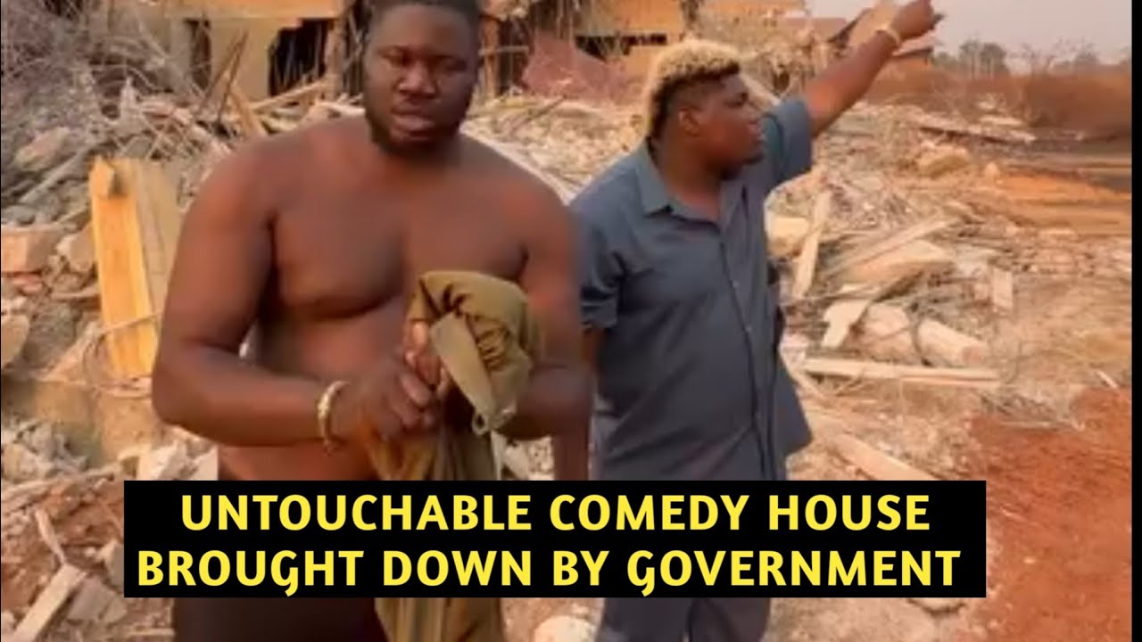 UNTOUCHABLE COMEDY HOUSE BROUGHT DOWN BY ENUGU GOVERNMENT || @markangelcomedy