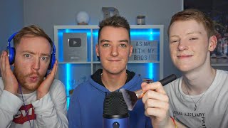 My Brothers Try ASMR!