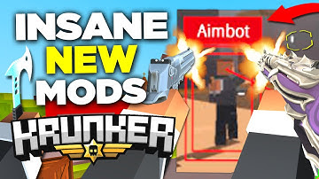 BEST NEW Krunker.io MODS of 2021 (aimbot mod?)