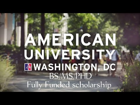 How To Apply For American University Emerging Global Leader Scholarship In USA | 2023-24| BS/MS/PHD|