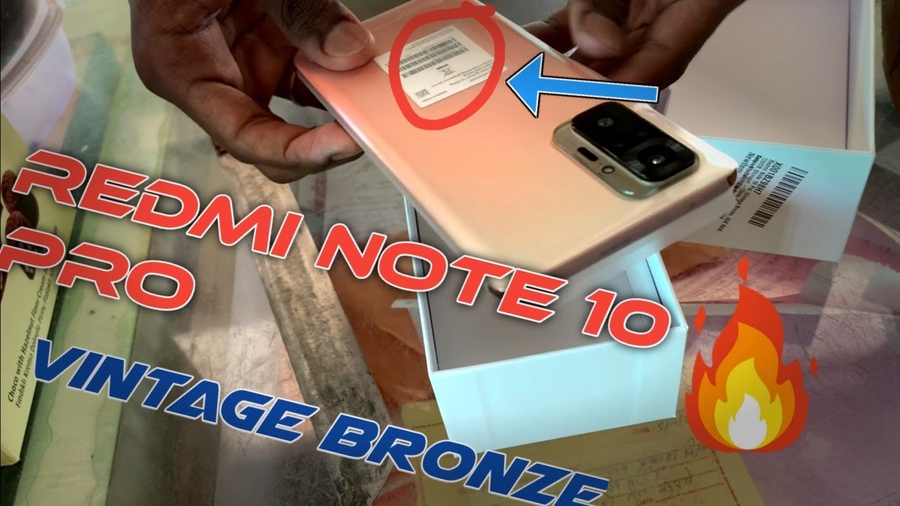 Redmi Note 10 Pro Unboxing |vintage Bronze color | best Phone under 2000|