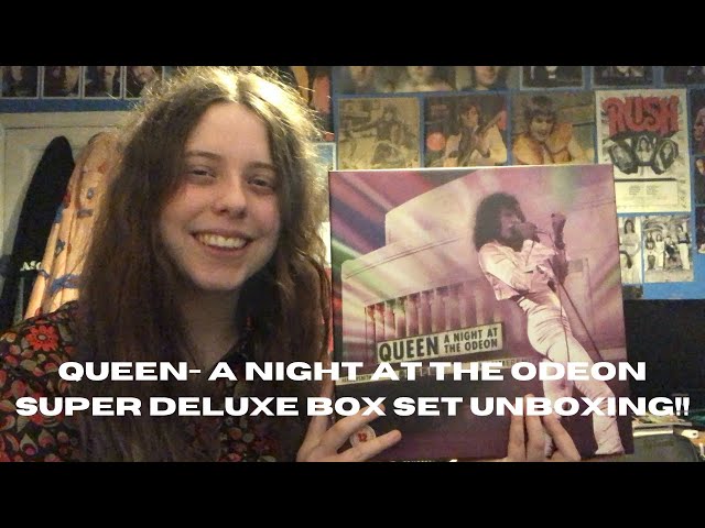 Queen: A Night at the Odeon Super Deluxe unboxing! - YouTube