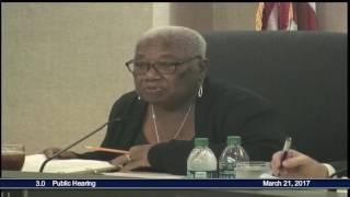 Board Meeting --- March 21, 2017