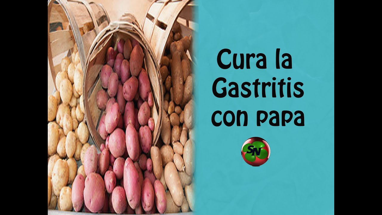 Cura la GASTRITIS con PAPA! YouTube