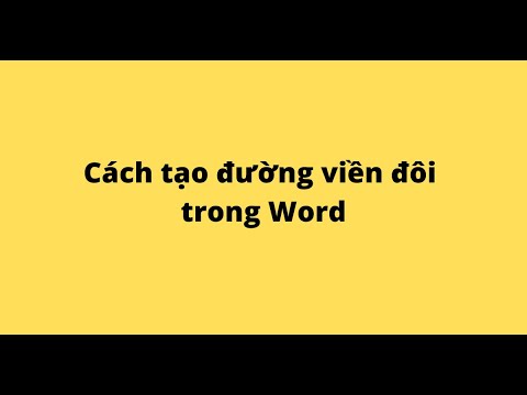Cách tạo đường