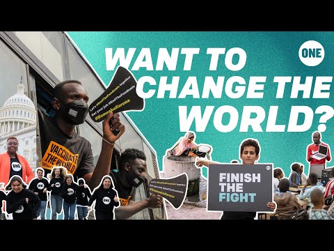 Lend your voice, change the world│ONE Campaign