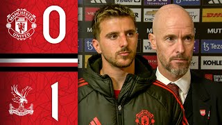 Mason Mount & Erik ten Hag Speak After Palace Defeat 🗣️