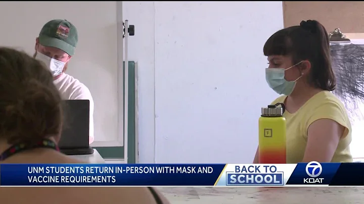 A majority of UNM students are back on campus for the first time since Spring of 2020