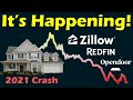 Real Estate Stocks are CRASHING (-15% TODAY). Home Prices NEXT!