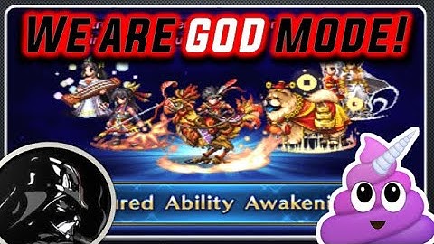 THIS IS MADNESS! Ability Awaken: Chow / Qin / Yun /Ang / Baihu & Zhu Que  [ FFBE ]