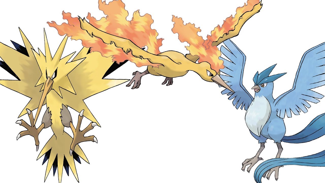 Death Battle Moveset: Articuno, Zapdos and Moltres by