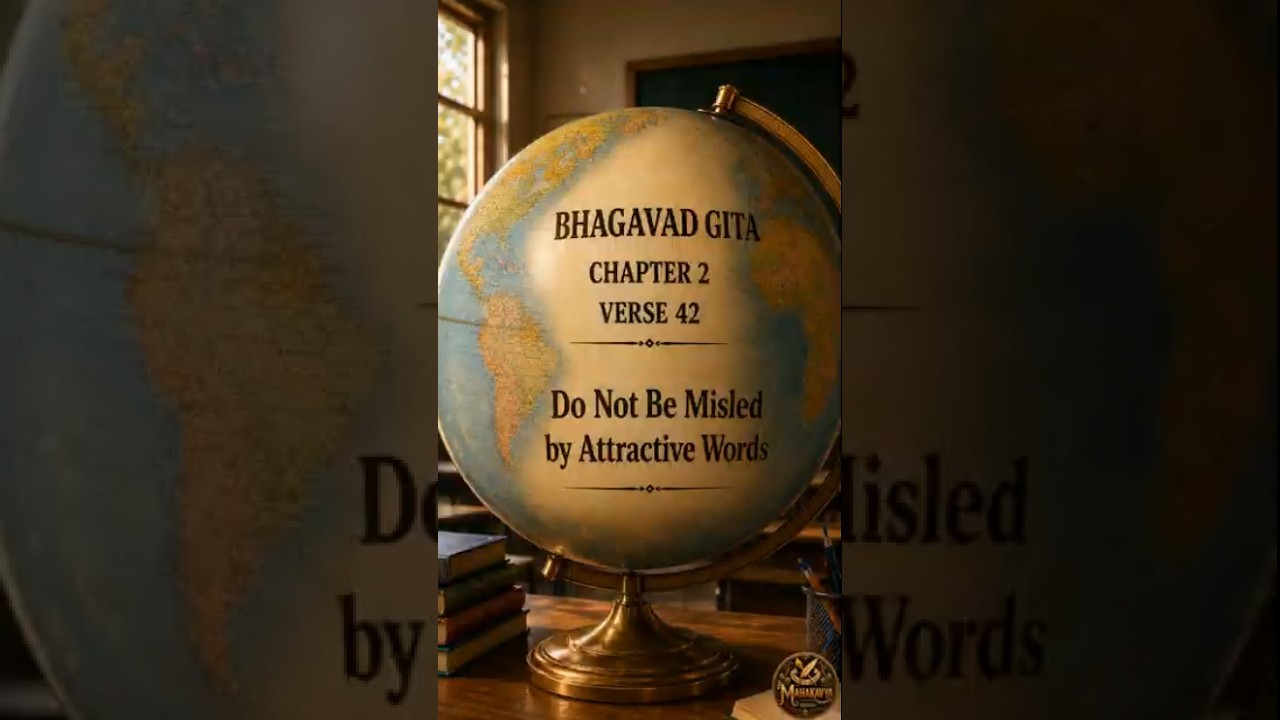 2. 42 English -Sweet Words Aren’t Always Wisdom | Bhagavad Gita Shlok 2.42 in English