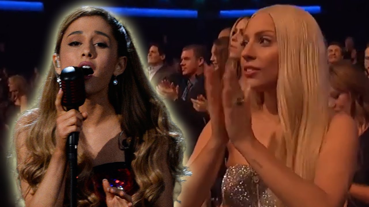 Image result for ariana grande and lady gaga