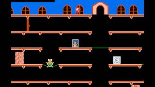 Mario Mappy - Mario Mappy (NES / Nintendo) - mgos307 - Gameplay - User video