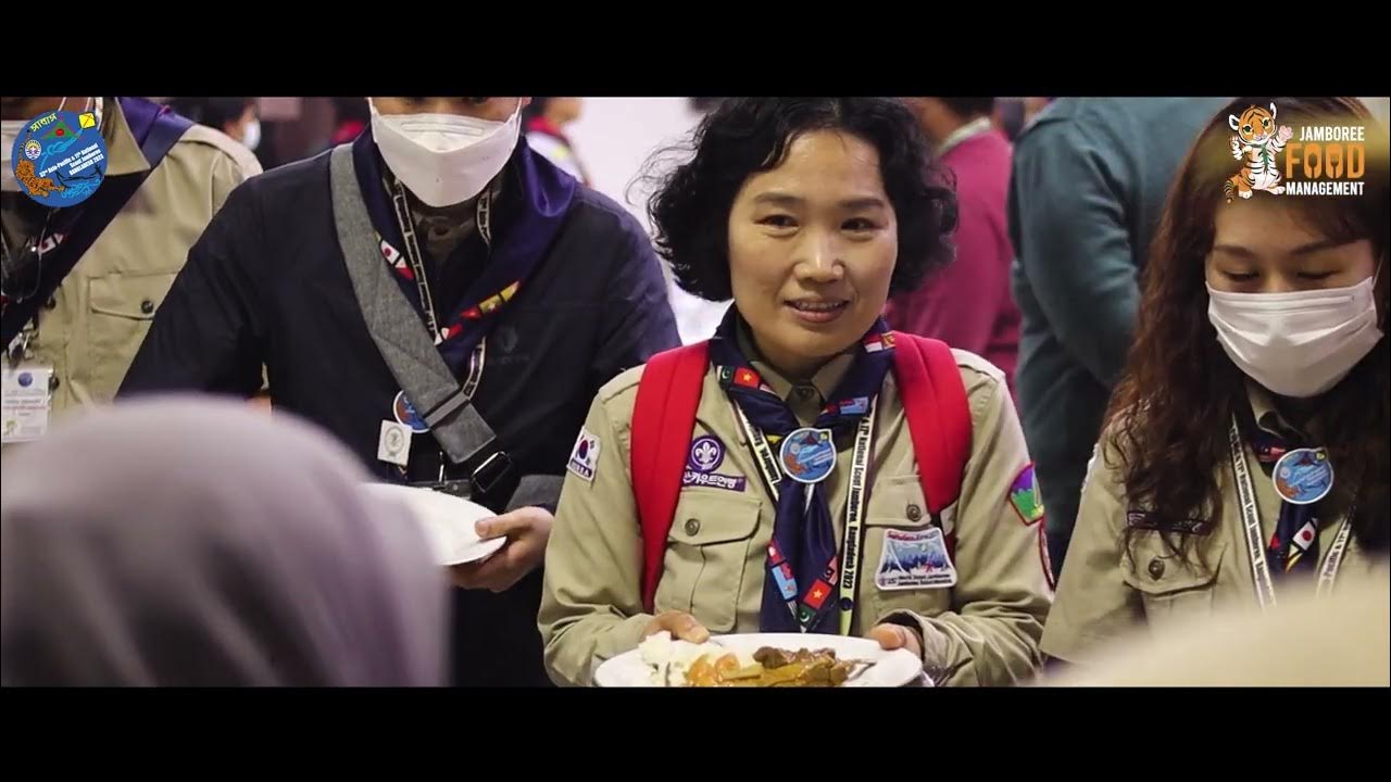Glimpses of Jamboree Food Management Team 32nd Asia Pacific & 11th