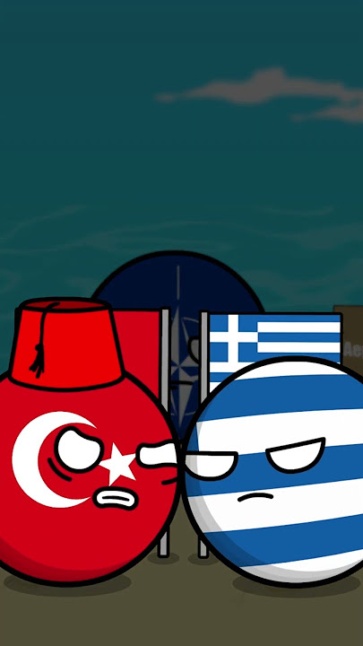 Greek and Turkish Forces #countryballs