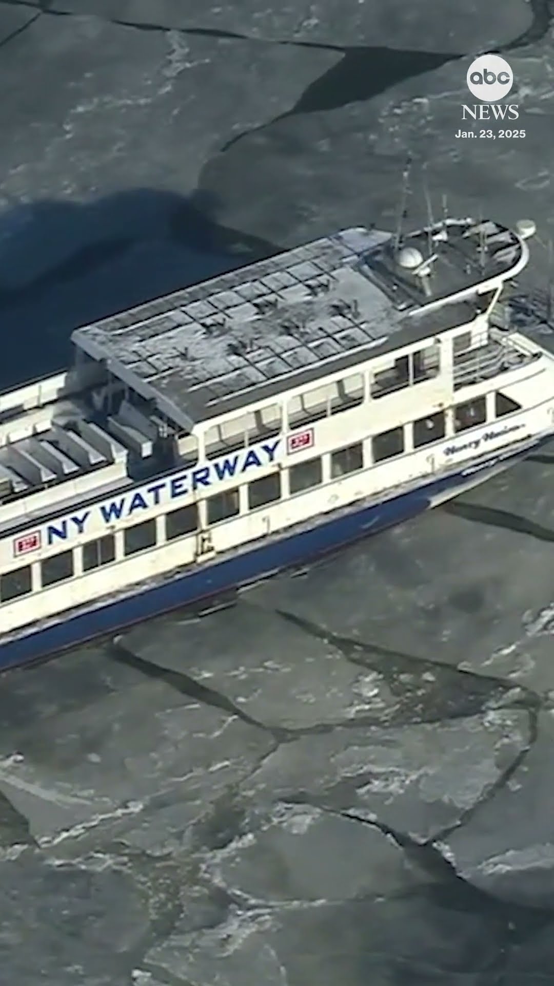 New York ferries contend with icy waters