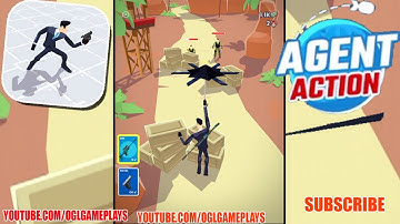 Agent Action (By SayGames LLC) Gameplay Walkthrough Mission 1-6 (Android IOS)