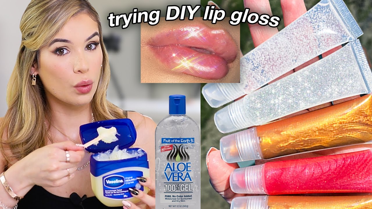 I Tried Making My Own LIP GLOSS With VASELINE VIRAL DIY TESTED YouTube I Tried Making My Own LIP GLOSS With VASELINE VIRAL DIY TESTED YouTube