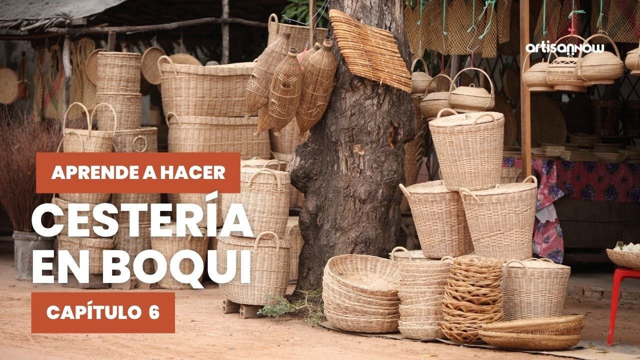 Curso Gratis de Cestería en Boqui con Teresa Vargas. Cap. 6 - YouTube