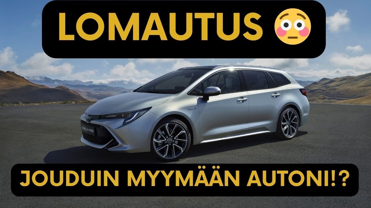 LOMAUTUS JA LIIAN ISO AUTOLAINA ON HUONO YHTÄLÖ!
