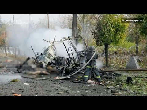 Russian airstrike on two buses in Ukraine leaves around thirty dead | AFP