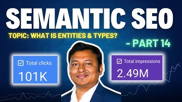 Semantic SEO: What is Entities & Types