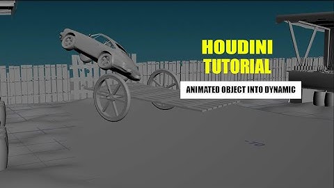 Animated Object into Dynamics (Hip File)