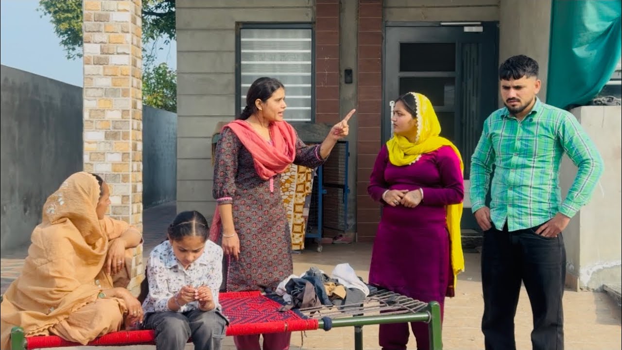 ਨਣਦ ਭਰਜਾਈ ਚ ਤਕਰਾਰ l New punjabi Short Movie 2026 l Punjabi Natak l GANDHUAN GTV 