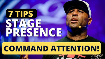 7 Tips To IMPROVE Your Public Speaking - How to CAPTIVATE an Audience