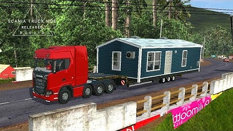 Released Scania Truck Mod In Bus Simulator Indonesia - Bussid Bus Mod - Bussid Truck Mod - Bussid