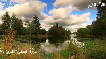 سورة المطففين _ محمد حسين _ HD