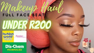 Affordable makeup| Products under R50 | Fashion World + Signature + Dischem | South African Youtuber