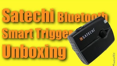 Satechi Bluetooth Smart Trigger Unboxing
