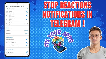 How to Stop Reactions Notifications in Telegram