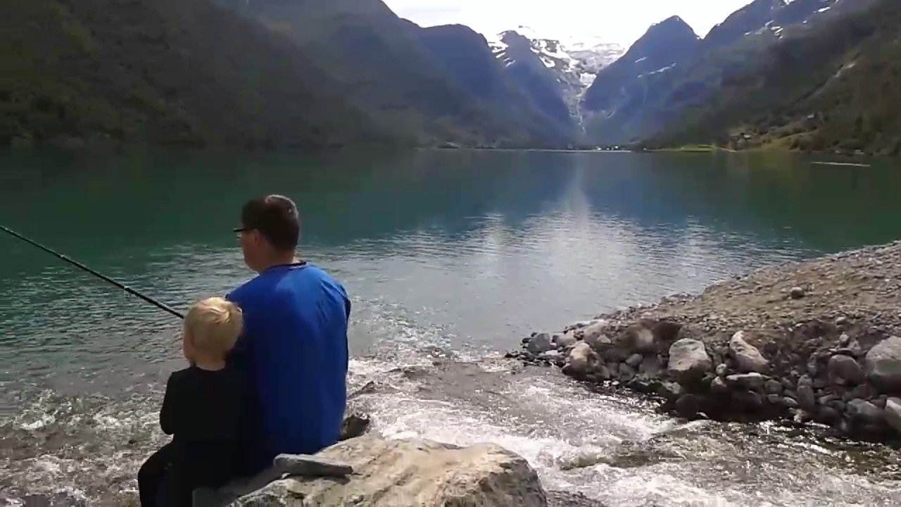 Olden fishing camping gryta norway
