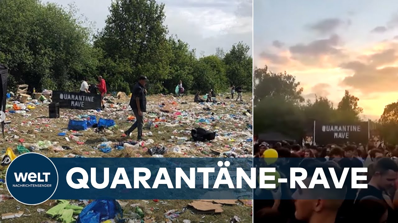 Corona Rave CORONA-RAVE: Ein Toter und mehrere Verletzte nach illegaler Party in UK ...