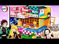 【鬼滅の刃】️🐠 竈門炭治郎、竈門禰󠄀豆子、我妻善逸、嘴平伊之助、きめつのドールハウスをDIY 🐗 がかまぼこ隊のお部屋と水族館を手作り工作🎨🌸