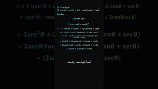 What could be the other way? 🤔#maths #cbsemath #cbse #boardexam #class10 #cbseboard #trigonometry