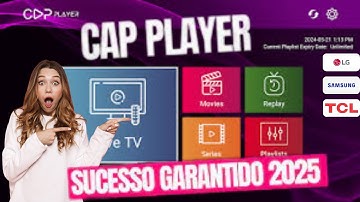 Colocar Lista no Cap Player, Como Colocar Conteúdos no Cap Player, Melhor Cap Player 2025