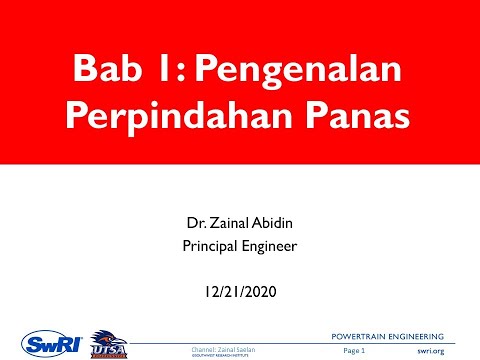 01 Pengenalan Perpindahan Panas Part1 PERPAN