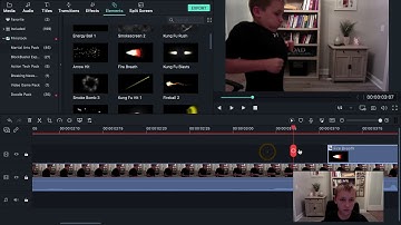 How to create FIRE BREATH effect in filmora 9