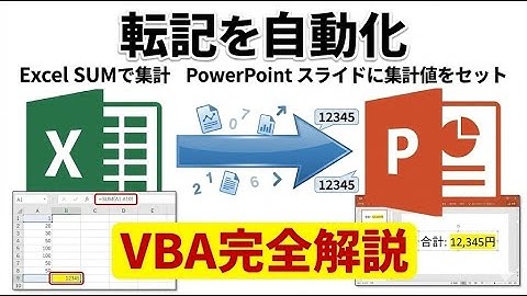 まだコピペしてますか？ExcelデータをPowerPointに一括転記して、月次レポート作成を1秒で終わらせる方法
