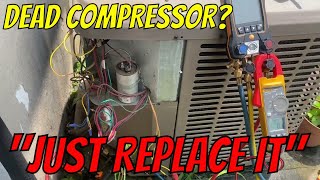 HVAC Hacks Replaced Dead Compressor &amp; Didn&#39;t Diagnose Failure - BUT We Did!