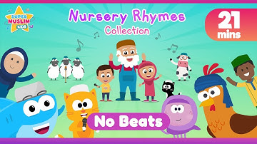 No Beats Nursery Rhymes Collection Vol 1 - Kids Song (Nasheed) - Vocals Only - 10 Songs  Compilation