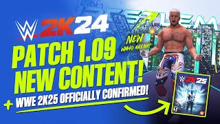 WWE 2K24 Patch 1.09: Full Details & Hidden Content, Plus WWE 2K25 Officially Confirmed!