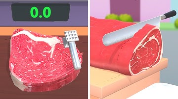 Food Cutting Chopping - All Levels Gameplay Android, iOS