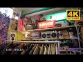 Vintage market in brick lane  walking in east london  4k tour