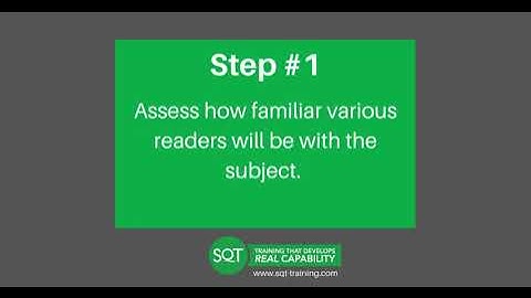 Technical Writing Series   Understand your Audience